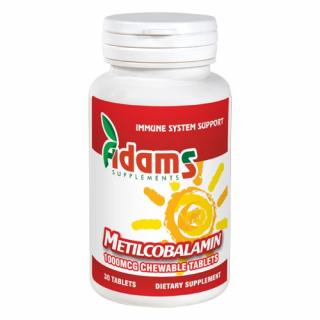 Metilcobalamina 1000mcg 30tab Adams Supplements