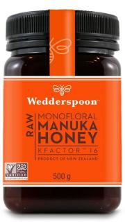 Miere De Manuka KFactor 16 RAW 100% Naturala 500g WEDDERSPOON