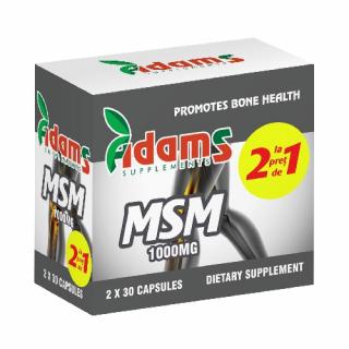 MSM 1000mg 30cps 1+1 GRATIS