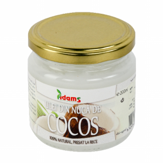 Ulei de Cocos BIO, virgin presat la rece 200ml