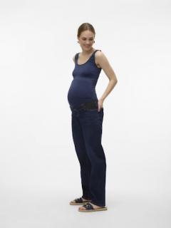 Blugi gravide Mom Fit Zoa - cu insertii elastice