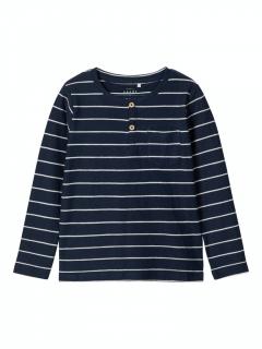 Bluza baieti bumbac organic - Valentin navy