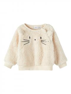 Bluza teddy bebelusi, fete - Name It Solvej