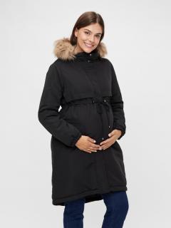 Geaca parka gravide 2 in 1 - Mamalicious Jessa Neagra