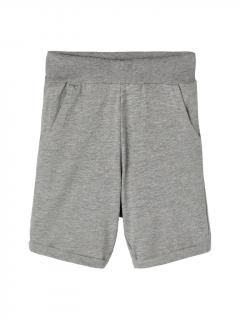 Pantaloni scurti copii bumbac organic - Name It Viking Grey