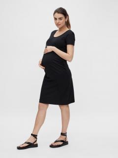 Rochie gravide, bumbac organic - Mamalicious Emma Black