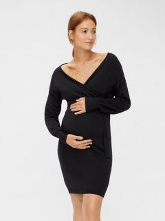 Rochie gravide si alaptare tricotata din bumbac organic Mamalicious Elva