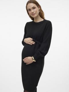 Rochie tricotata gravide - Mamalicious Anne Black