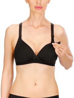 Sutien alaptare cupe buretate-negru