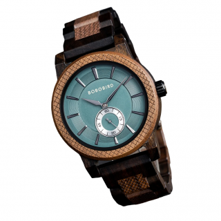 Ceas barbatesc de mana Bobo Bird Quartz Fashion Analog Lemn Business