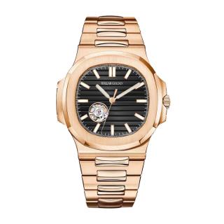 Ceas barbatesc Rollar Golden Indici luminosi Mecanic Automatic Auriu