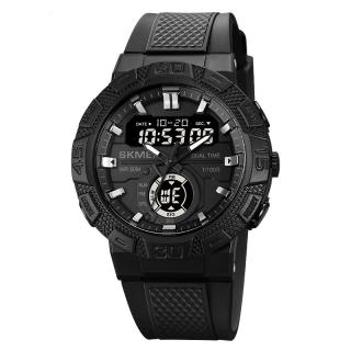 Ceas barbatesc Skmei Analog Digital Quartz Casual Cronometru Alarma Negru