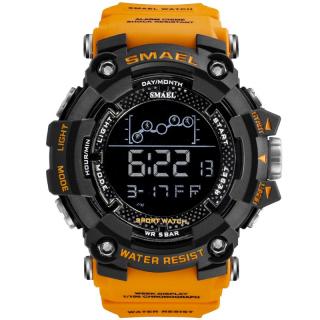 Ceas barbatesc Smael, Shock Resistant, Sport, Militar, Digital, Dual Time, Cronograf