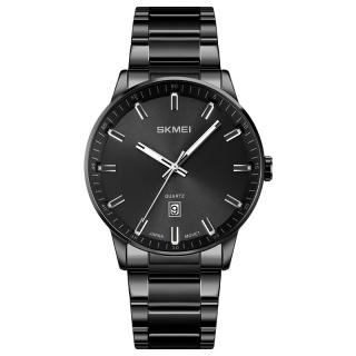 Ceas barbati Skmei Quartz Fashion Clasic Analog Data Negru