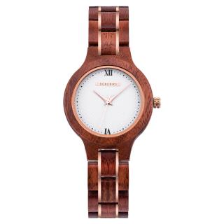 Ceas dama Bobo Bird Fashion Din Lemn Quartz Analog Elegant