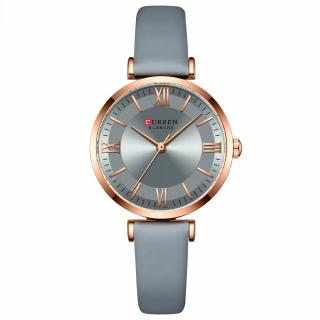 Ceas dama de mana Curren Quartz Casual Elegant Fashion Analog Gri