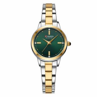 Ceas dama de mana Curren Quartz Casual Luxury Elegant Fashion Auriu