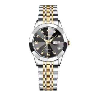 Ceas dama de mana Poedagar Quartz Elegant Casual Fashion Otel Argintiu Auriu Negru