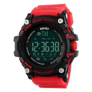 Ceas Smartwatch Barbati, Skmei, Stil Militar, Army, Digital,  Sport, Cronograf, Registru apeluri, Pasi, Distanta, Monitorizare Calorii