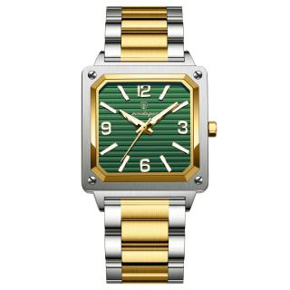 Poedagar Casual Fashion Indici Luminosi Otel Argintiu Verde