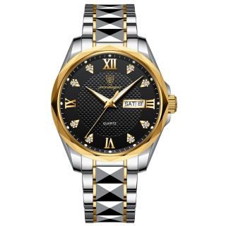 Poedagar Ceas barbatesc Cronograf Quartz Analog Casual Fashion Indici Luminosi
