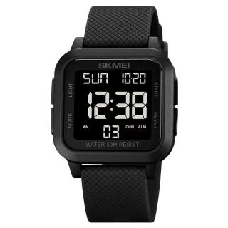 Skmei Ceas sport casual digital barbatesc Led negru