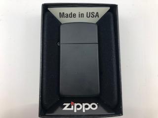 BRICHETA ZIPPO SLIM BLACK MATTE