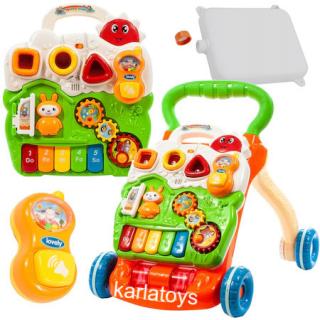 Antepremergator Copii Baby Piano Walker Panou Detasabil