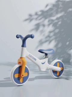 Bicicleta Ergonomica de Echilibru Balance Start ,       Bicicleta Fara Pedale Alba