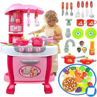 Bucatarie Electronica Smart Little Chef Copii 31 piese