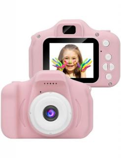 Camera Foto pentru Copii Roz ,       Moduri Foto, Video FULL HD