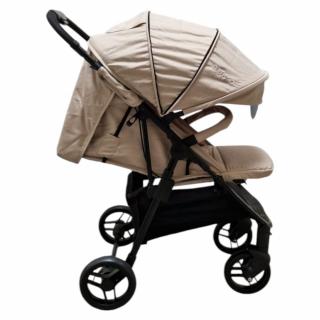 Carucior Nou-Nascuti BABY CARE PRO YK78 ,       Pliabil, Maner Reversibil Bej