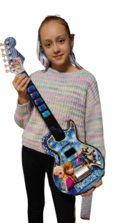 Chitara de Jucarie Frozen ,       79 cm, pentru Copii