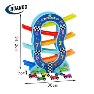 Circuit masinute cu 6 piste si 6 masinute