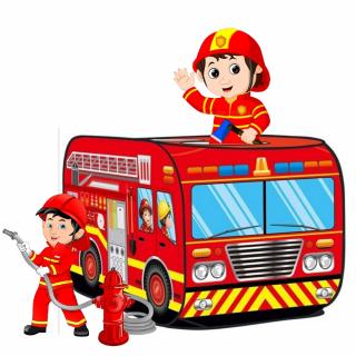 Cort Pop Up de Joaca Copii Masina de Pompieri sau Politie
