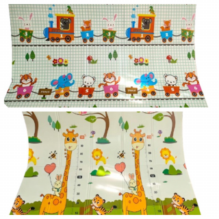 Covoras de Joaca Pliabil Baby ,       Impermeabil, Termoizolant, 2 Fete, 180x200 cm