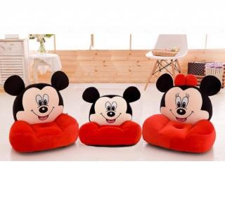 Fotoliu din plus Minnie Mouse Mickey Mouse   Mare sit down