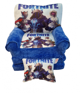 Fotoliu Plus Extensibil cu Pernuta Fortnite Jumbo