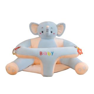 Fotoliu sit up de plus pentru bebe, model Elefant