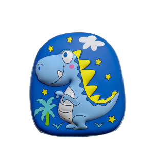 Ghiozdan 3 D gradinita Dinozaur Albastru