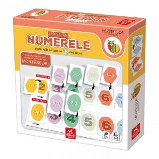 Joc Educativ Montessori sa invatam Numerele,Literele Alfabetului