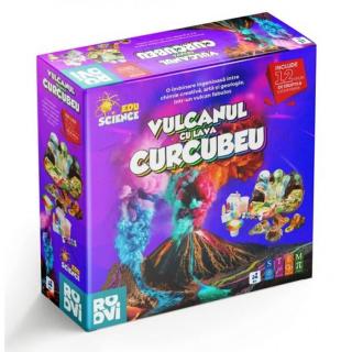 Joc Educativ STEM Vulcanul cu Lava Curcubeu EduSiences