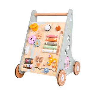 Jucarie Montessori Antepremergator din Lemn ,       Centru de Activitati pentru Copii