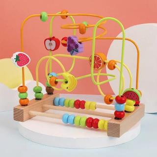 Jucarie Montessori labirint cu bile si abac