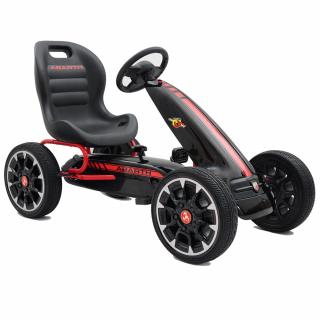 Kart cu Pedale Abarth pentru copii cu roti din Spuma EVA