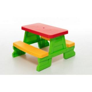 Masa Picnic Copii Verde ,       Plastic Rezistent Interior Exterior