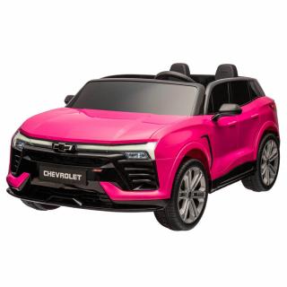 Masinuta Electrica Chevrolet Blazer 2 locuri 12V Roti din Spuma Roz