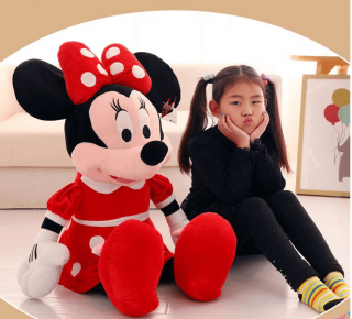 Minnie Mouse din Plus - Jucarie Mare de 100 cm pentru Copii