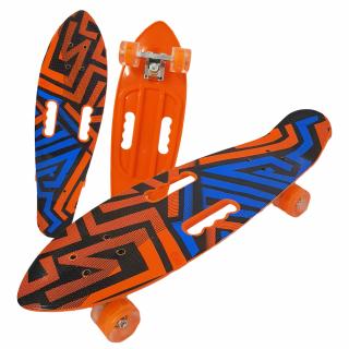 Penny Board Portabil cu Roti Luminoase