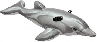 Pluta saltea Gonflabila Copii cu manere Delfin Intex